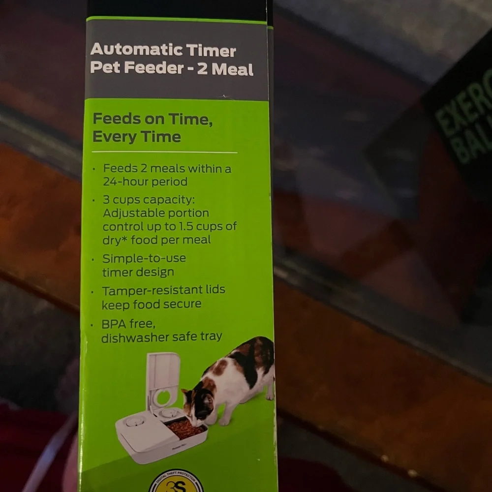Premier Automatic Timer Feeder - 2 Meal, White